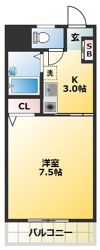 アパートメントカヤ中原の間取り画像