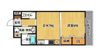 クレインタートル弐番館の間取り画像