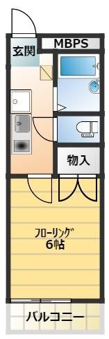 久米川プレミアムの間取り画像