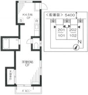 パークサイド八雲の間取り画像