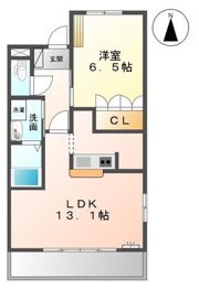 Oasis Izumiの間取り画像