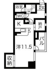 KLCタワーの間取り画像