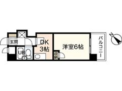 ダイアパレス舟入幸町の間取り画像