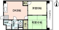 古本マンションの間取り画像