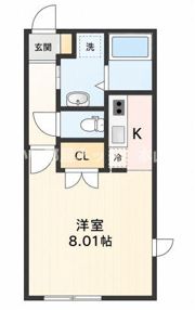 Branche桜山Ⅲの間取り画像