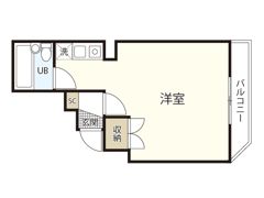 芦屋ビビッド十日市の間取り画像