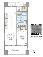 アパートメンツ三田の間取り画像