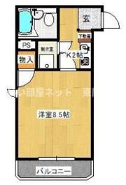 フルール安東の間取り画像