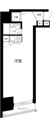 ネオマイム新子安の間取り画像