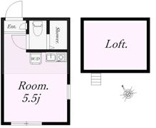 ユナイト星川ポーリングの間取り画像