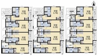 うみかぜハイツⅡの間取り画像