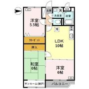 ファミーユ布瀬の間取り画像
