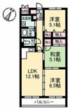 グランリューくるめ木の間取り画像