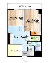 マリンハイツの間取り画像