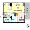 D－ROOM西熊本駅の間取り画像