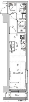 ラフィスタ錦糸町Ⅱの間取り画像