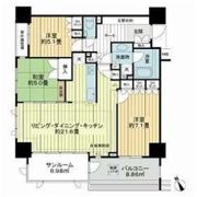 アトラス葛西の間取り画像