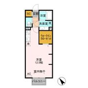 ミラマール Aの間取り画像