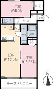 （仮称）新町6丁目パレスの間取り画像