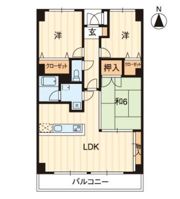 ウイング太田上の間取り画像