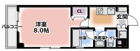 アクティコート京橋の間取り画像