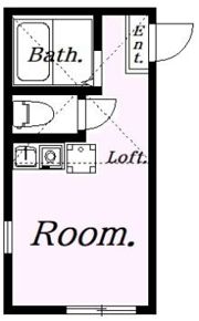 ユナイト四谷フォンターナの間取り画像