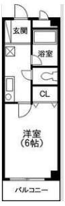 プレジデント豊新の間取り画像