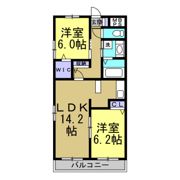 ファミール新舞子の間取り画像