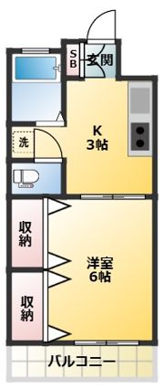 道間マンション(ドウマ)の間取り画像