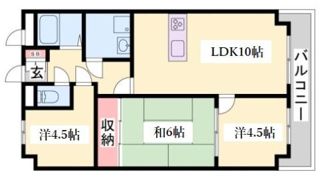 メゾン下沢の間取り画像