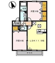 アドラブール戸手の間取り画像