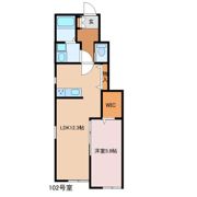 カーム宮久保Aの間取り画像