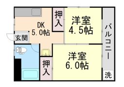 シティハイツ西岡本の間取り画像