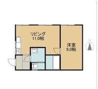 徳芳貸家の間取り画像