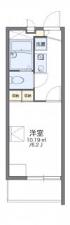 レオパレス東中島の間取り画像