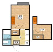 シャトル昭和の間取り画像