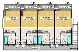 がジェッタハウスの間取り画像