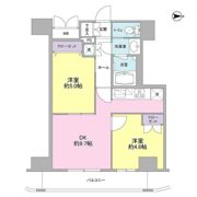 コンフォリア西蒲田の間取り画像