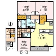 Villa Clair（ヴィラクレール）の間取り画像
