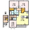 Villa Clair（ヴィラクレール）の間取り画像