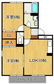 リベルティメゾンの間取り画像