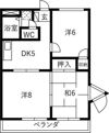 シャトーK1の間取り画像