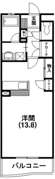 ファンターナ西都の間取り画像