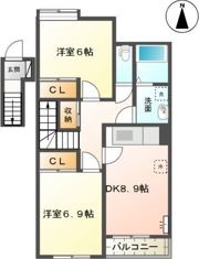 Felicia壱番館の間取り画像