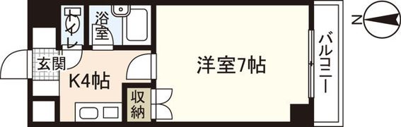 フルールナカガワⅢの間取り画像