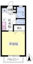 エスポワールⅡの間取り画像