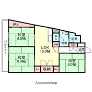 グランドハイツ清水の間取り画像