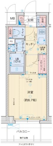 アドバンス神戸マーレの間取り画像