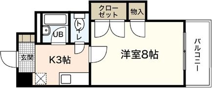 ROSE米田の間取り画像