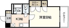 ROSE米田の間取り画像